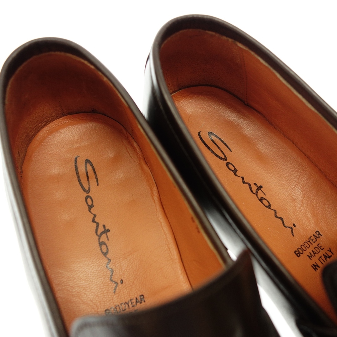 Santoni(サントーニ)のサントーニ コインローファー 05260850 レザー メンズ【AFC11】 メンズの靴/シューズ(ドレス/ビジネス)の商品写真
