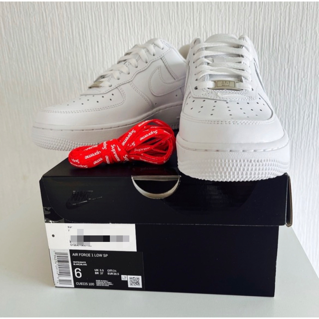 Supreme ×Air Force 1 Low "White"(24cm)