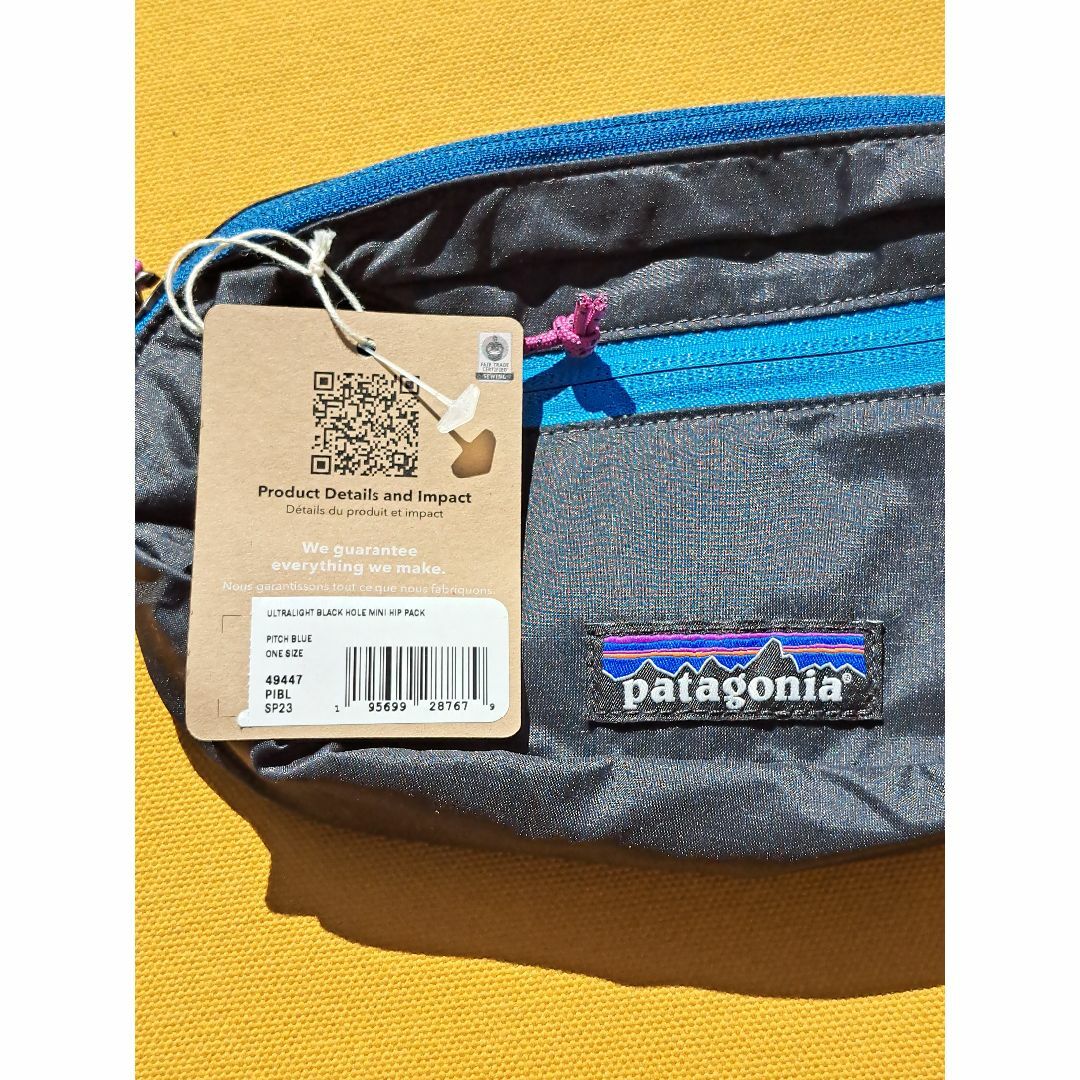 patagonia(パタゴニア)のパタゴニア UL Black Hole Mini Hip Pack PIBL メンズのバッグ(ボディーバッグ)の商品写真