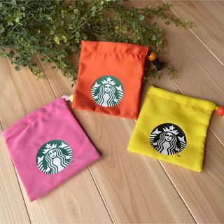 スターバックス(Starbucks)のStarbucks 巾着三点セット(ポーチ)