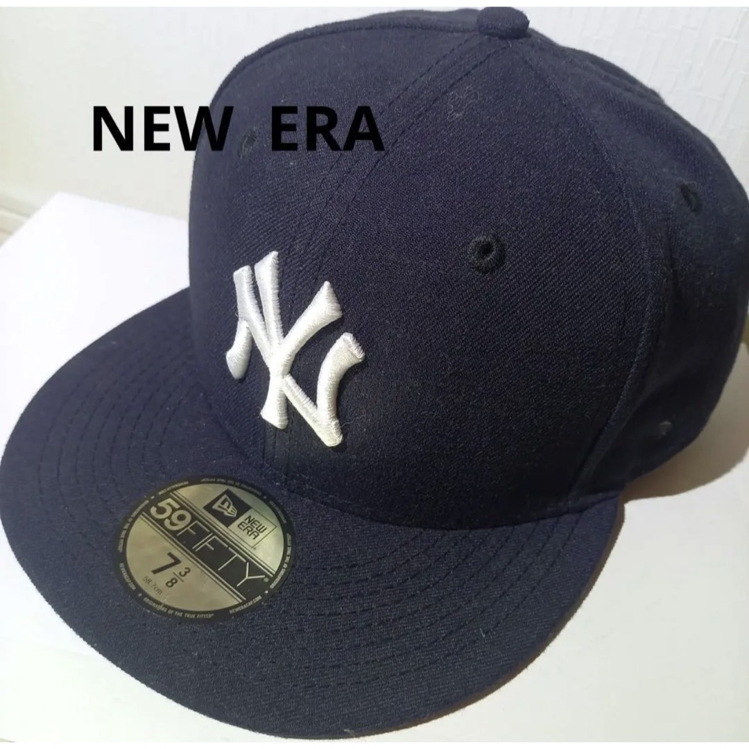 NEW ERA(ニューエラー)の◆1773  NEW ERA   ニューヨーク・ヤンキース　ネイビー メンズの帽子(キャップ)の商品写真