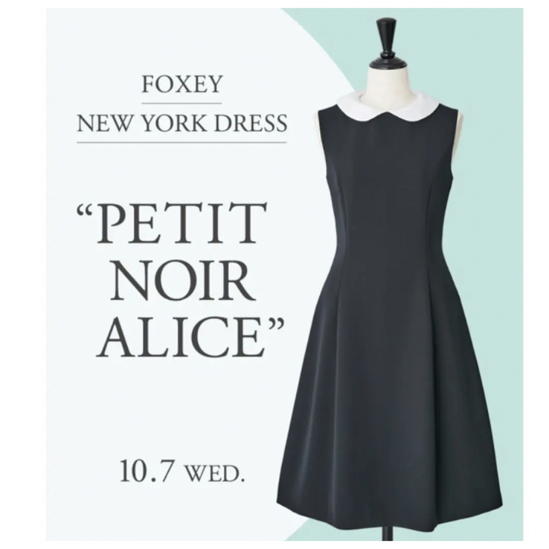 FOXEY DRESS PETIT NOIR ALICE サイズ40 白襟