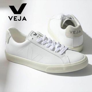 ヴェジャ(VEJA)の【送料無料】VEJA ESPLAR LEATHERスニーカー 26cm ホワイト(スニーカー)