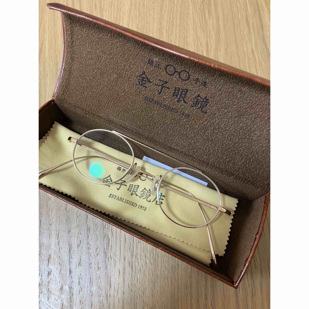 KANEKO OPTICAL(カネコガンキョウ)の金子眼鏡　vintage KV-55 GP ラウンド　丸メガネ メンズのファッション小物(サングラス/メガネ)の商品写真