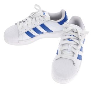 アディダス(adidas)の【中古】アディダス adidas 2023年春夏 SUPERSTAR XLG スーパースター スニーカー ホワイトxブルー【サイズ24cm】【レディース】(スニーカー)