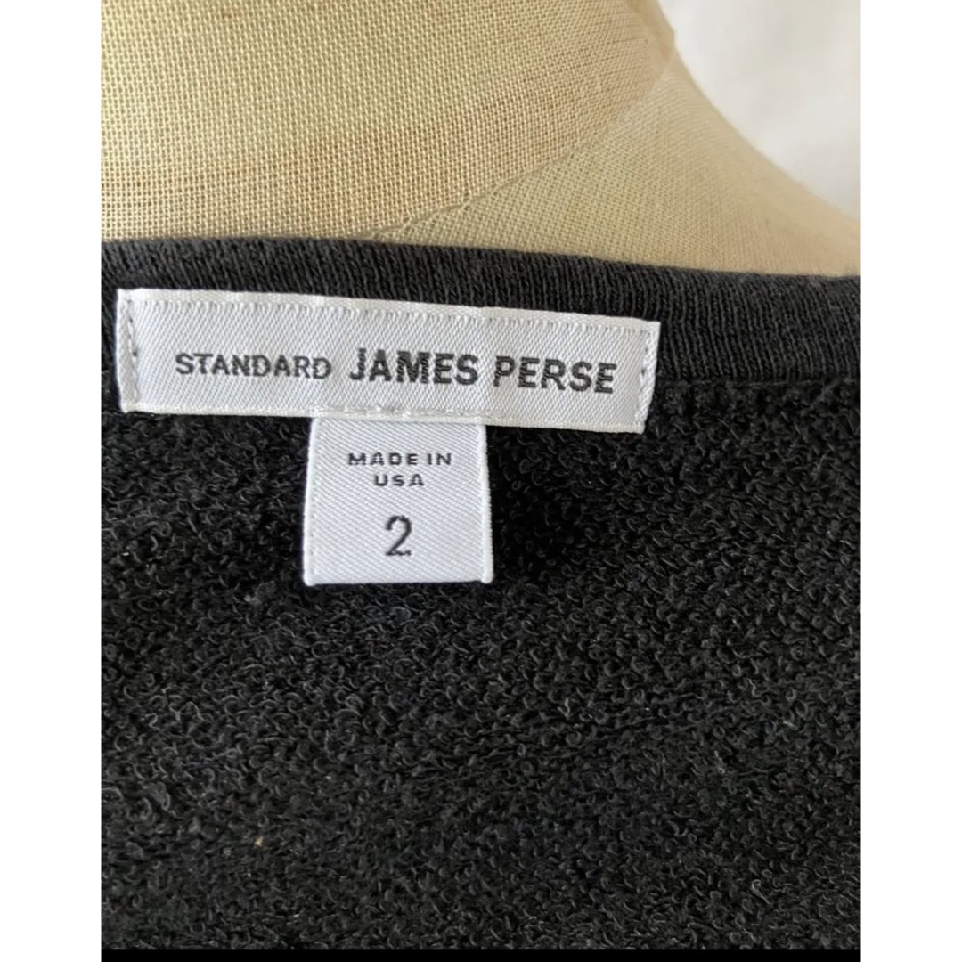 JAMES PERSE 黒トップス　中101