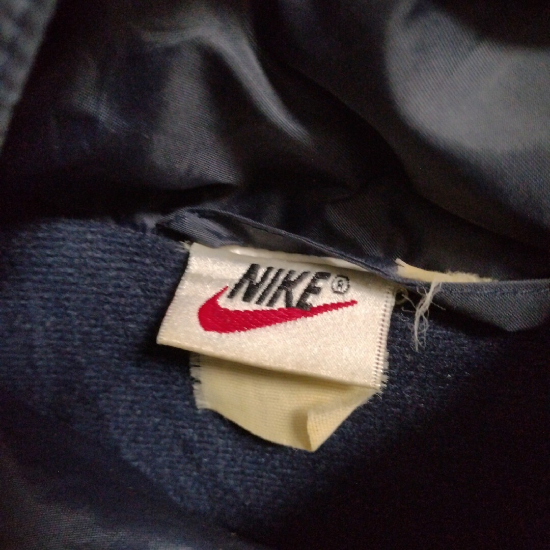 NIKE ナイキ 90s 銀タグ ワンポイントロゴ刺繍 ナイロンジャケット