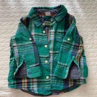 ベビーギャップ(babyGAP)のbabyGAP チェックシャツ(シャツ/カットソー)