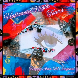 ❤感謝品★Halloween Night Tears★partyまつげ ハロウィ(つけまつげ)