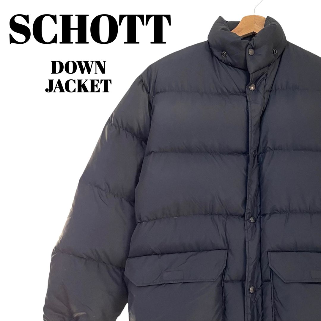 schott   SCHOTT｜ショット ダウンジャケット ダウン USA製 ブラック