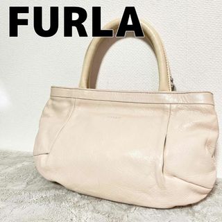 今日限り✨値下げ商品　FURLA トートバッグ　ジョーヴェ　紺色