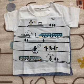 新品95cm ペンギン半袖Tシャツ(Tシャツ/カットソー)