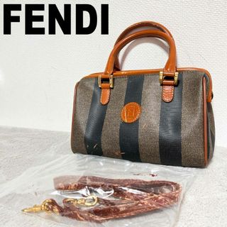 レア✨FENDI フェンディショルダーバッグハンドバッグ ブラウン茶