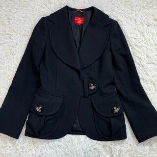 Vivienne Westwood ウール テーラードジャケット　3 L 黒