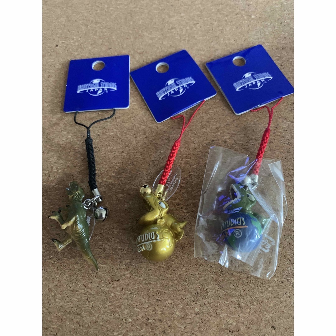 USJ - 新品 USJ 根付け ストラップ ジュラシック 3種類 ユニバ USJ - 新品 USJ 根付け ストラップ ジュラシック 3種類 ユニバ