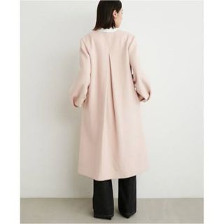 新品 リリーブラウン コクーンスリーブコート ピンク 新品 リリーブラウン コクーンスリーブコート ピンク