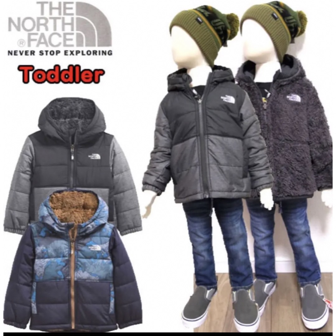ノースフェイス⋆THE NORTH FACE⋆キッズリバーシブルダウン⋆6歳〜