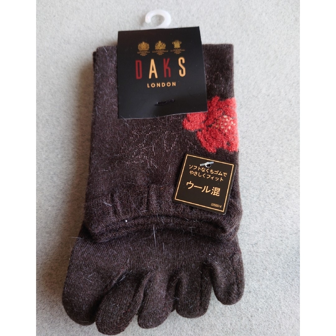 DAKS(ダックス)のDAKS 5本指ソックス レディースのレッグウェア(ソックス)の商品写真