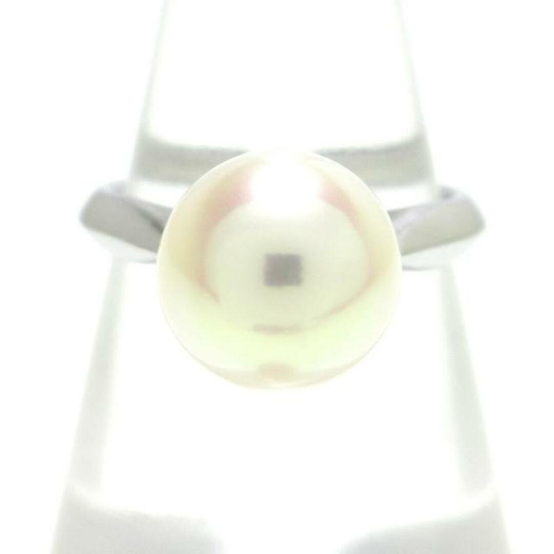 MIKIMOTO(ミキモト)のミキモト リング美品  - Pt950×パール レディースのアクセサリー(リング(指輪))の商品写真