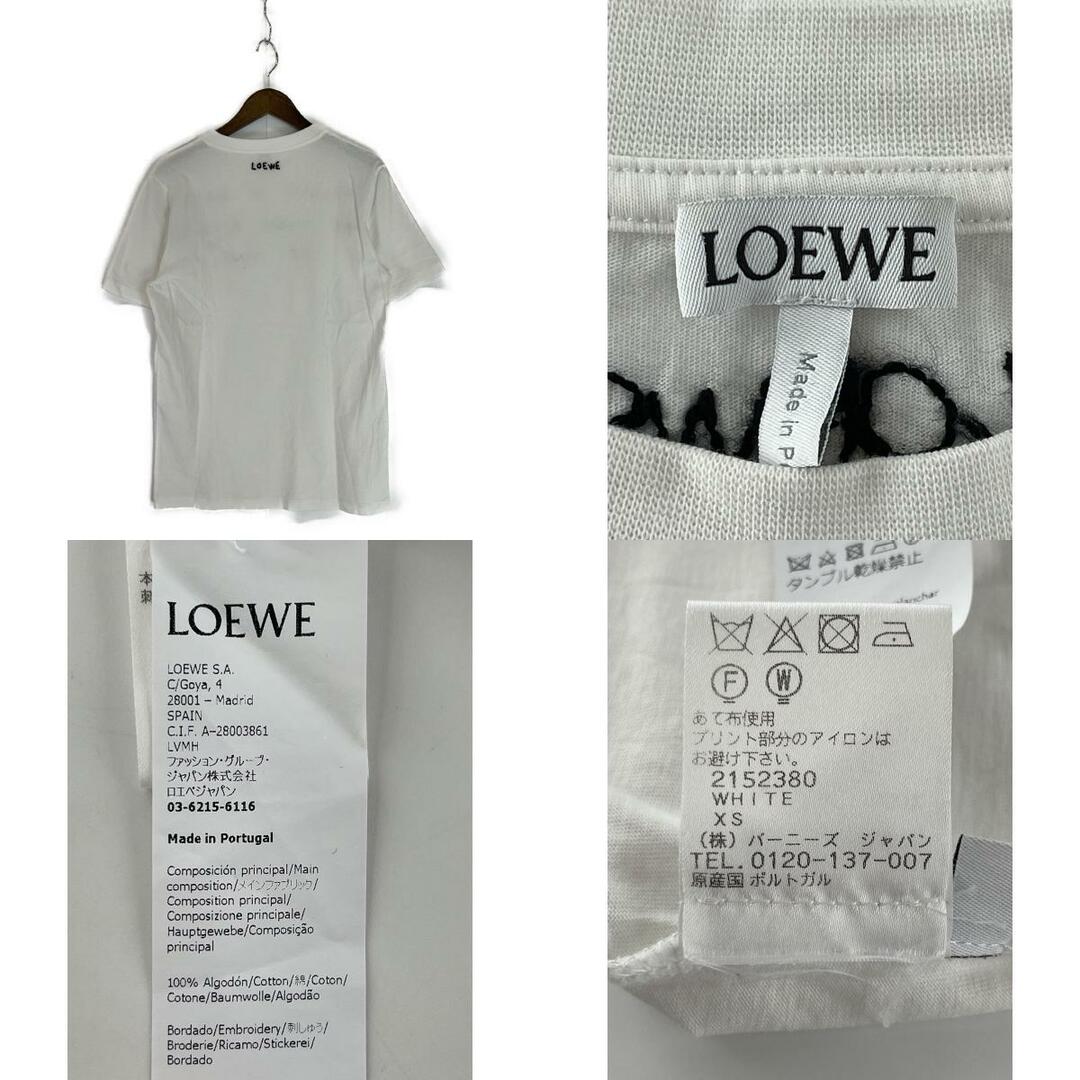 LOEWE(ロエベ)のロエベ S35933XCD ホワイト ワーズTシャツ XS レディースのレッグウェア(タイツ/ストッキング)の商品写真