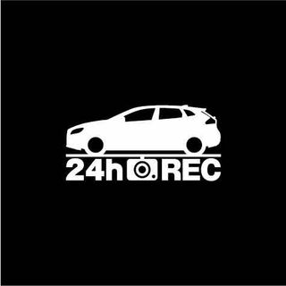 ボルボ(Volvo)の【ドラレコ】ボルボ V40【MB系】24時間 録画中 ステッカー(セキュリティ)