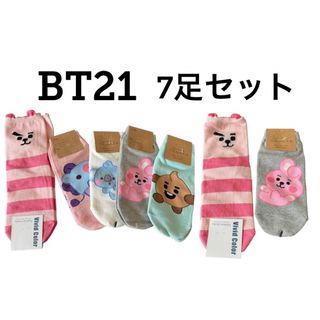 ボウダンショウネンダン(防弾少年団(BTS))のBT21 靴下 BTS(アイドルグッズ)