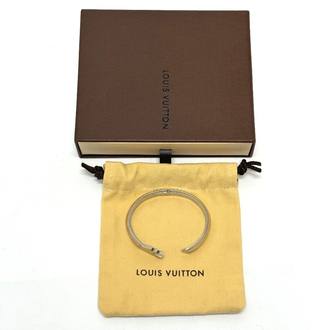 LOUIS VUITTON(ルイヴィトン)のルイヴィトン LOUIS VUITTON カフVVV M00051 ブレスレット アクセサリー バングル GP シルバー メンズのアクセサリー(バングル/リストバンド)の商品写真