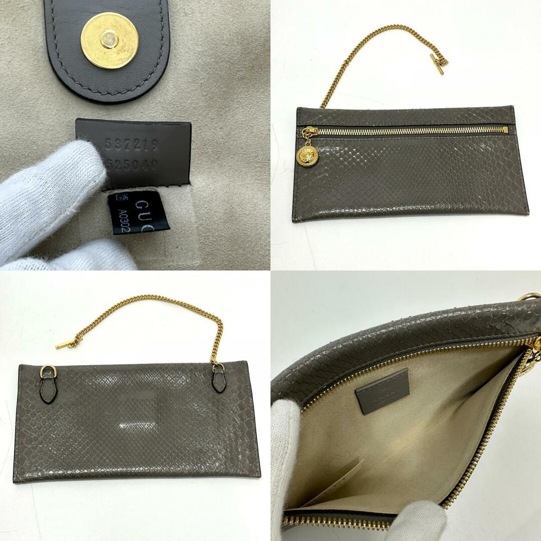 GUCCI - グッチ GUCCI ラジャ タイガーヘッド 537219 シェリー GUCCI - グッチ GUCCI ラジャ タイガーヘッド 537219 シェリー