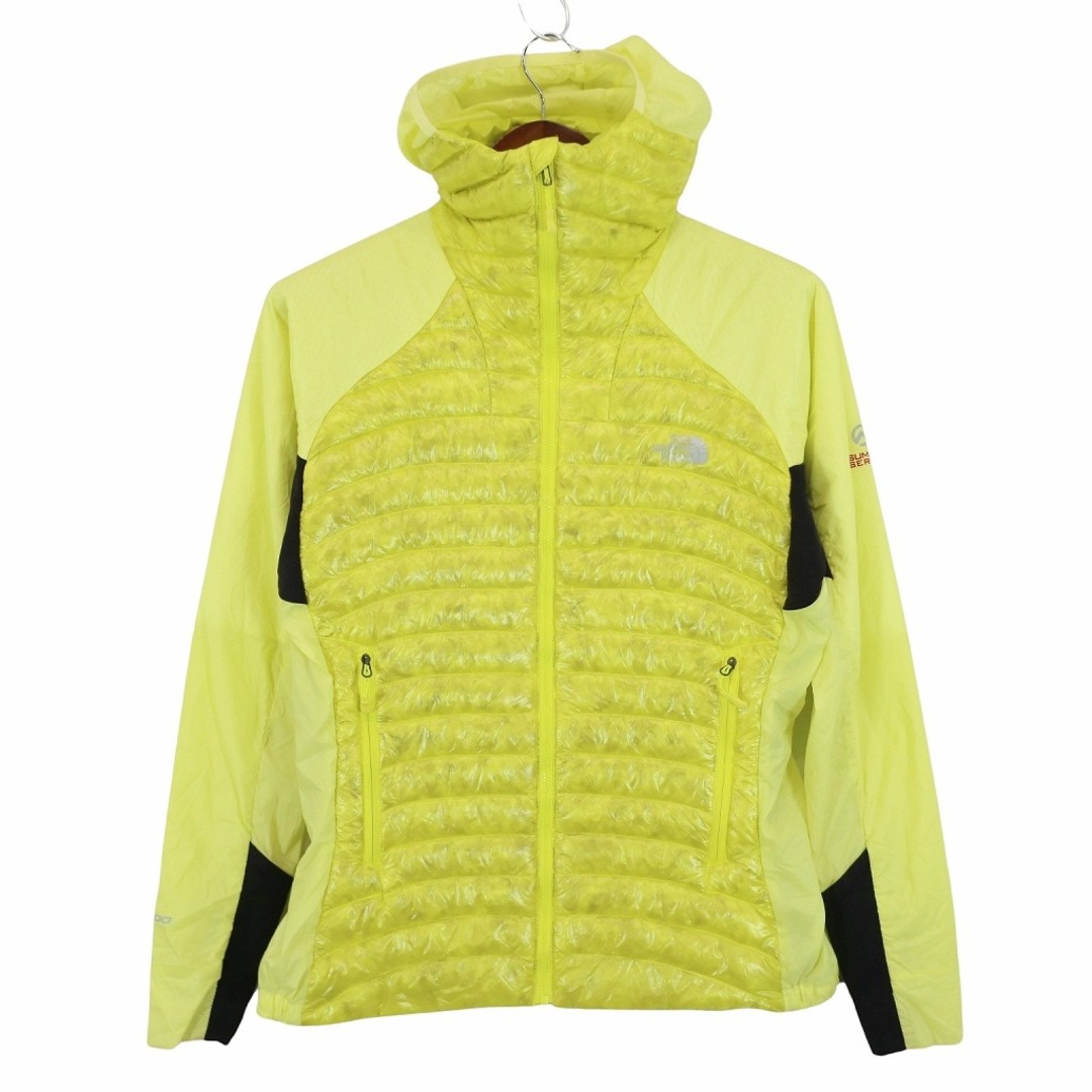 THE NORTH FACE ノースフェイス SUMMIT SERIES PERTEX QUANTUM GL フーデッド ダウンジャケット イエロー  (レディース M) 中古 古着 O5841 | フリマアプリ ラクマ