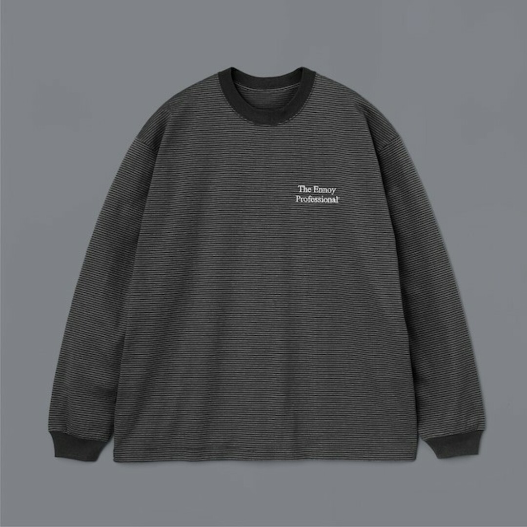 ennoy L/S BORDER T-SHIRTS Mサイズ- ennoy L/S BORDER T-SHIRTS Mサイズ-