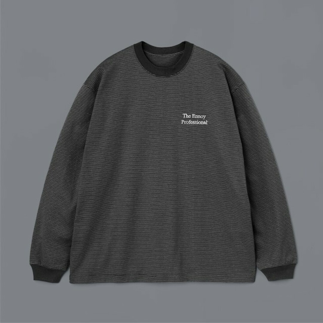 ennoy L/S BORDER T-SHIRTS Mサイズエンノイ