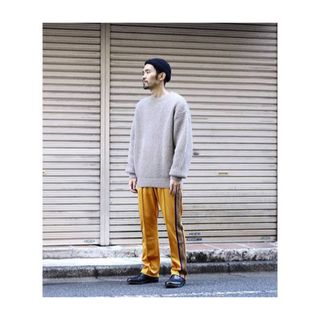 スラックス【Needles 21ss】Track Pant ストレート / マスタード