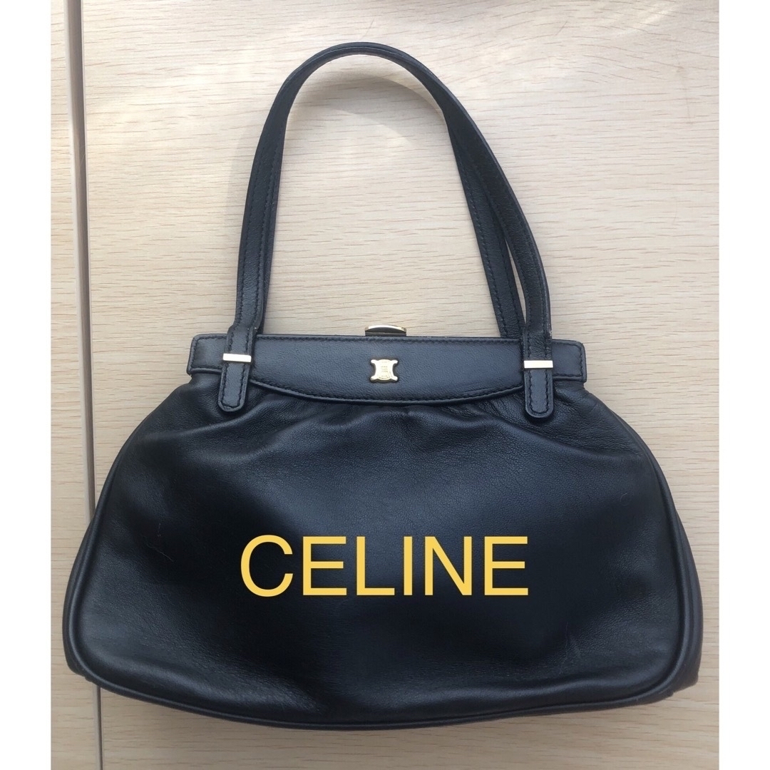 CEFINE(セフィーヌ)のヴィンテージ　CELINE セリーヌ　オールドセリーヌ がま口　ミニバッグ レディースのバッグ(ハンドバッグ)の商品写真
