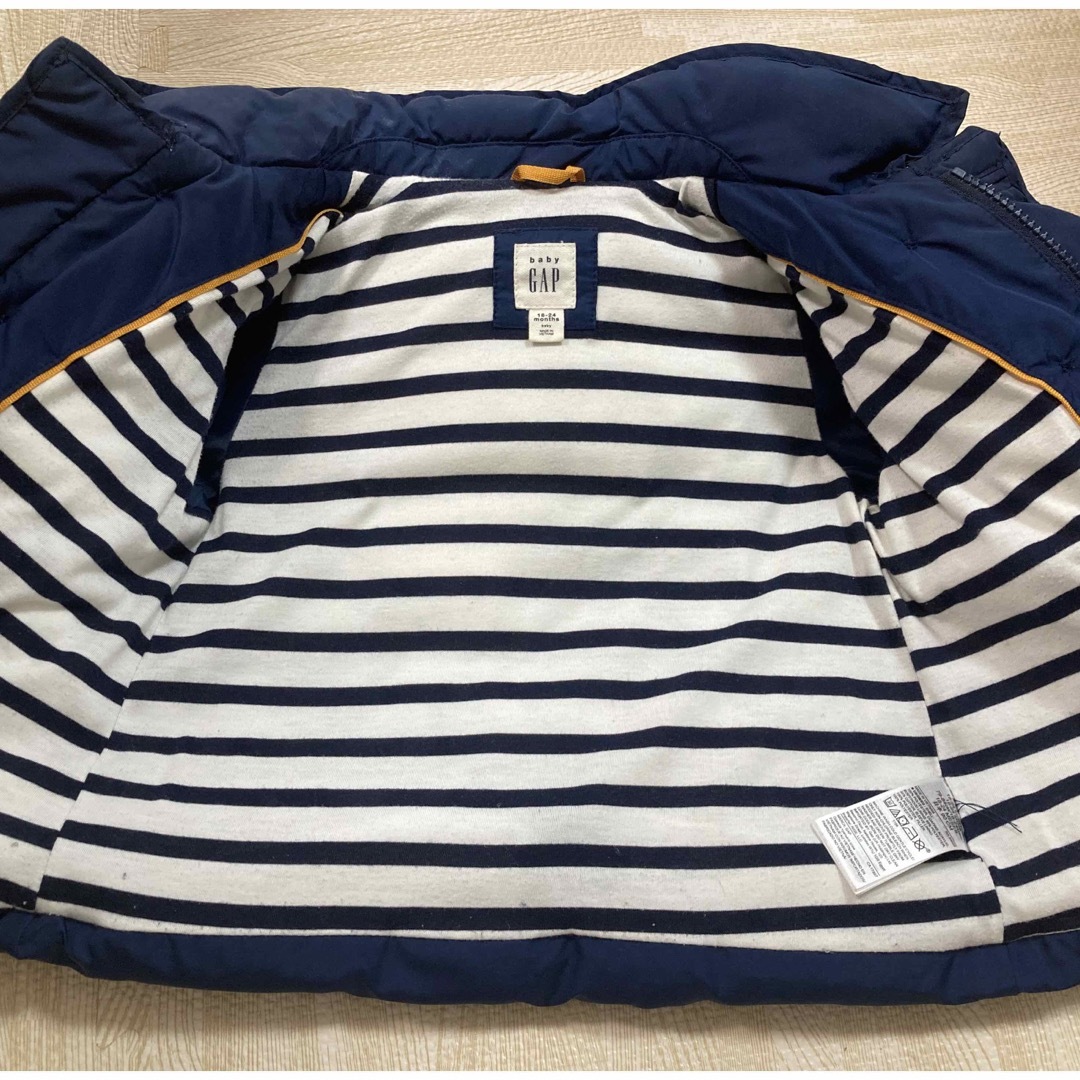 babyGAP(ベビーギャップ)のgap 18-24months ダウン キッズ/ベビー/マタニティのキッズ服男の子用(90cm~)(コート)の商品写真