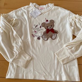 メゾピアノ(mezzo piano)のメゾピアノ　くま(Tシャツ/カットソー)