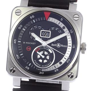 ベルアンドロス(Bell & Ross)のベル＆ロス Bell＆Ross BR0390-B-ROCKET/SCA B-ロケット デイト パワーリザーブ 自動巻き メンズ 保証書付き_775684(腕時計(アナログ))