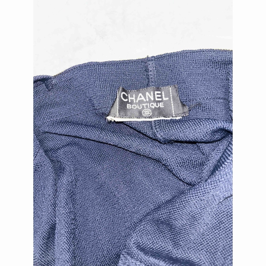 ◆CHANEL◆vintageワンピ　セットアップ/Navy