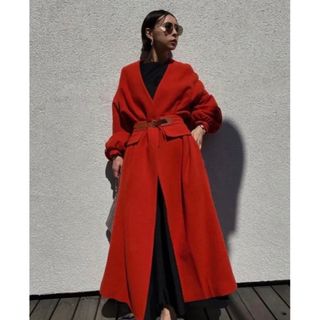 アメリヴィンテージ(Ameri VINTAGE)の2WAY NO COLLAR BELT COAT アメリヴィンテージ　コート(ロングコート)