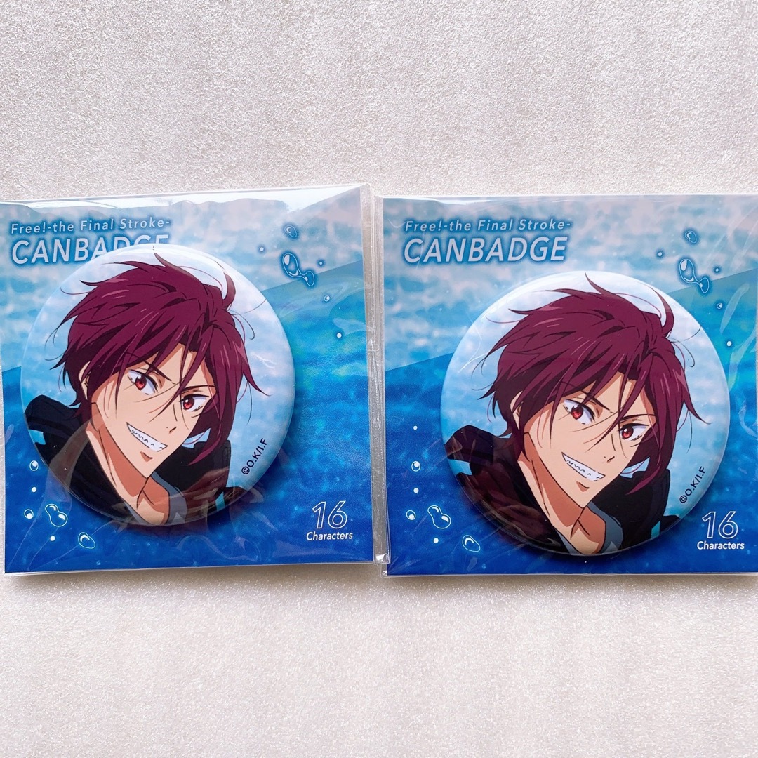 Free！ 松岡凛 缶バッジバラ売り可能です⭕️