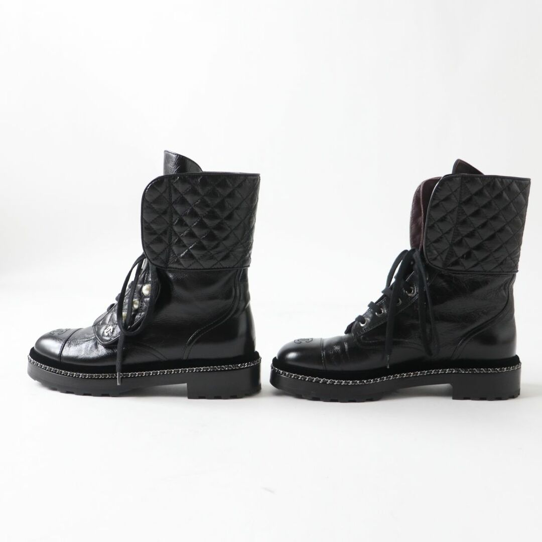 CHANEL - 極美品◎イタリア製 CHANEL シャネル G33185 レディース F