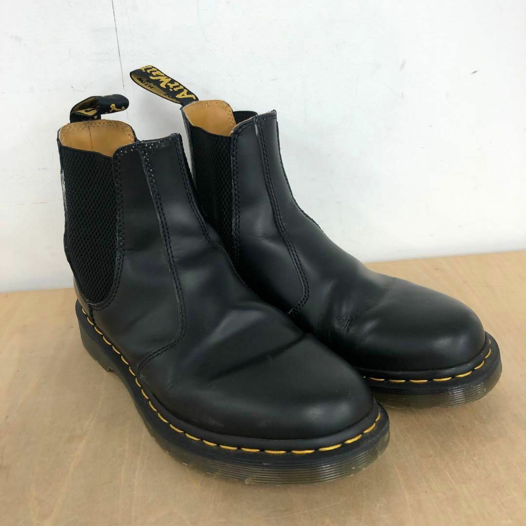 【送料無料】★Dr.Martensチェルシーブーツ サイドゴア イエローステッチ