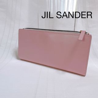 ジルサンダー(Jil Sander)のJIL SANDER  ジルサンダー　二つ折り長財布　コンパクトウォレット　美品(財布)