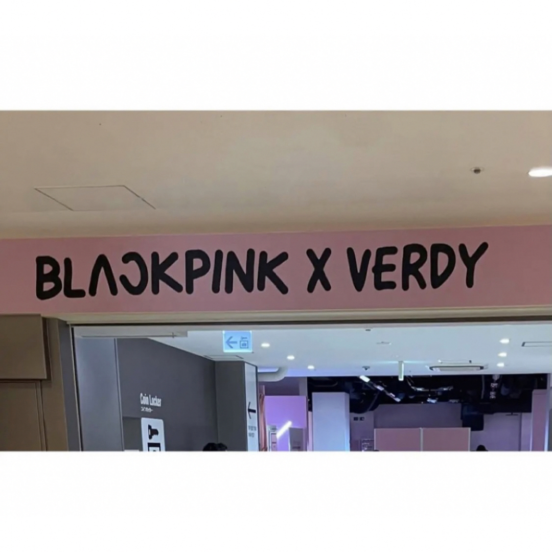 BLACKPINK VERDY AMEX Tシャツ Mサイズ➕非売品ステッカー-