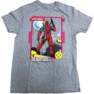 マーベル(MARVEL)の【新品】デッドプール メンズXL BIG-Tシャツ　両面プリント　No.04(Tシャツ/カットソー(半袖/袖なし))