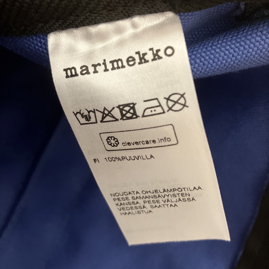 marimekko トートバッグ　ブルー 1