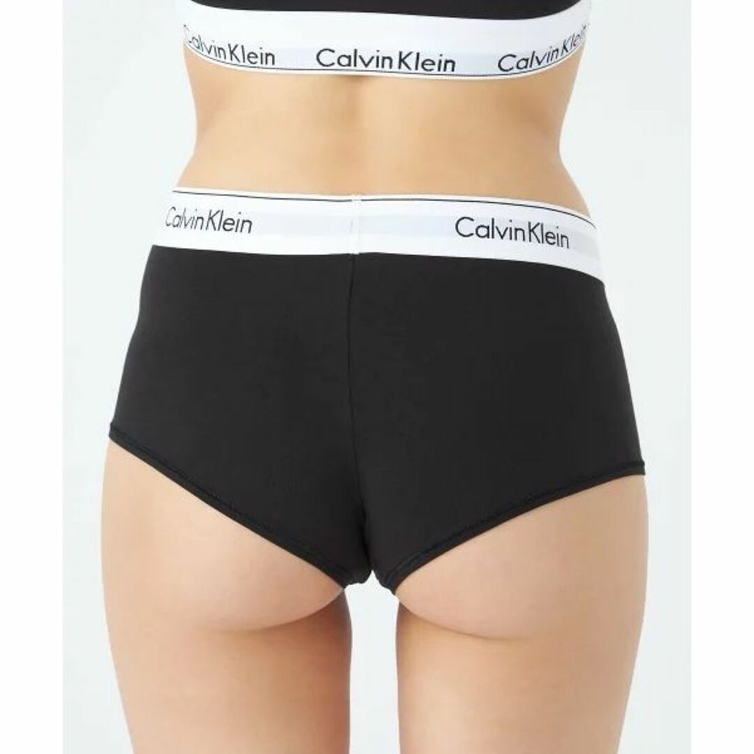 Calvin Klein(カルバンクライン)のカルバンクライン ボーイショーツ　新品　ショーツ　ブラック　XS レディースの下着/アンダーウェア(ショーツ)の商品写真