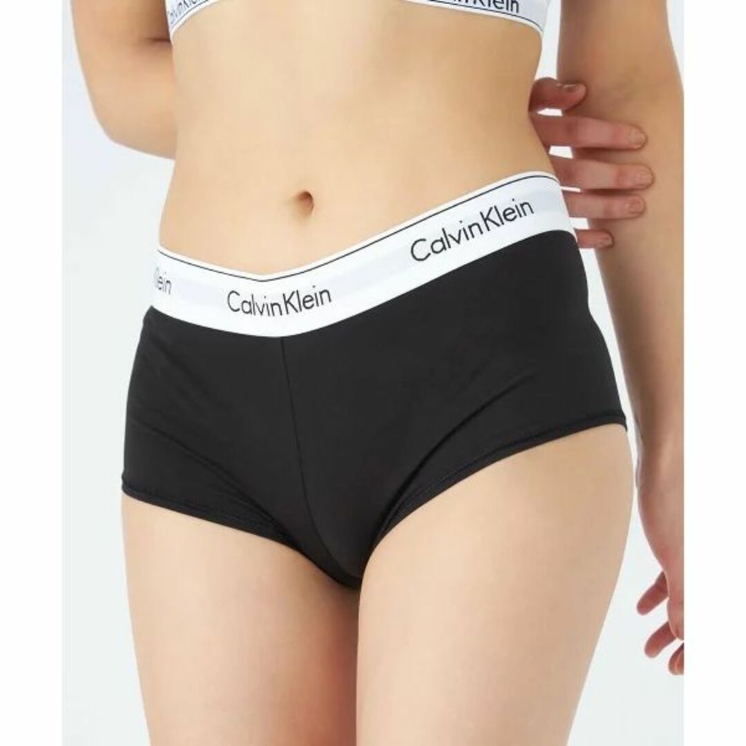 Calvin Klein(カルバンクライン)のカルバンクライン ボーイショーツ　新品　ショーツ　ブラック　XS レディースの下着/アンダーウェア(ショーツ)の商品写真