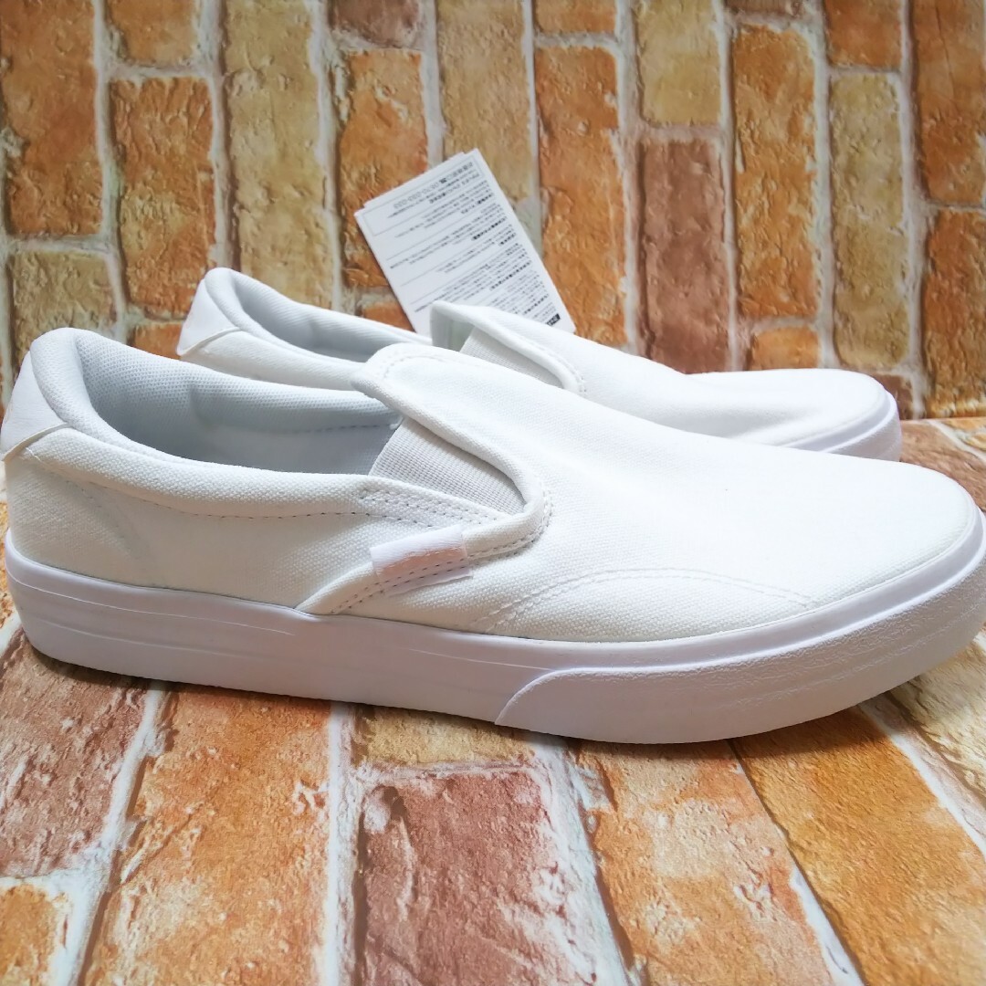 adidas アディダス スニーカー スリッポン ホワイト 23.5㎝ 白 靴