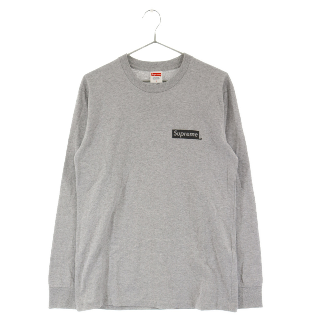 SUPREME シュプリーム Sacred Unique L/S Tee シークレッド ユニーク プリント長袖Tシャツ ロングスリーブカットソー グレー