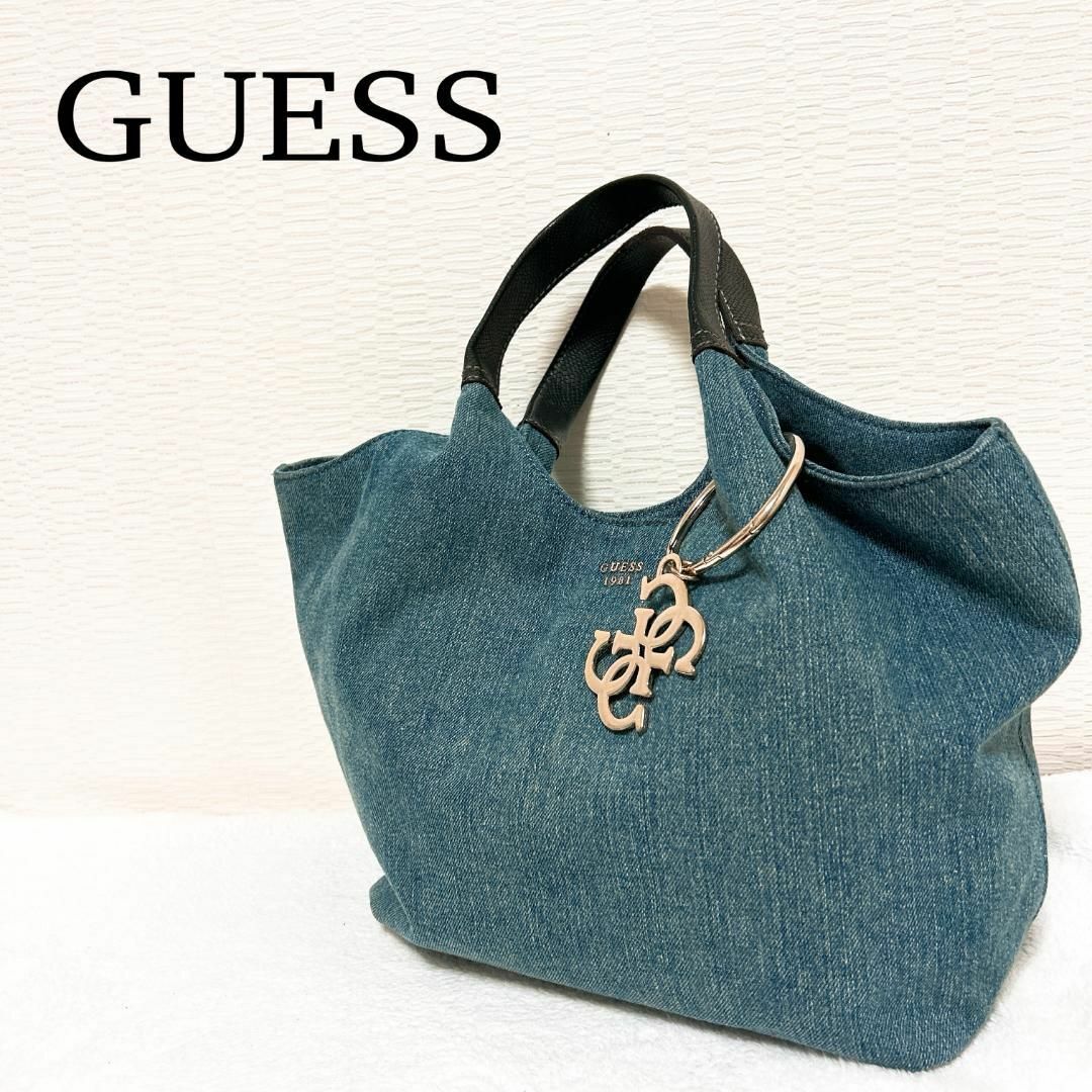 ☆お値下げ☆ guess デニムトートバッグ-